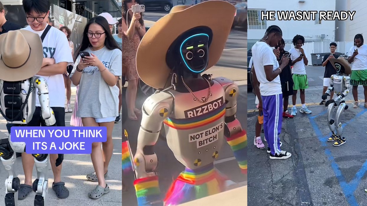 Canadian Rizzbot Meet the gay robot 'Rizzbot' who has MAGA in another spiral
