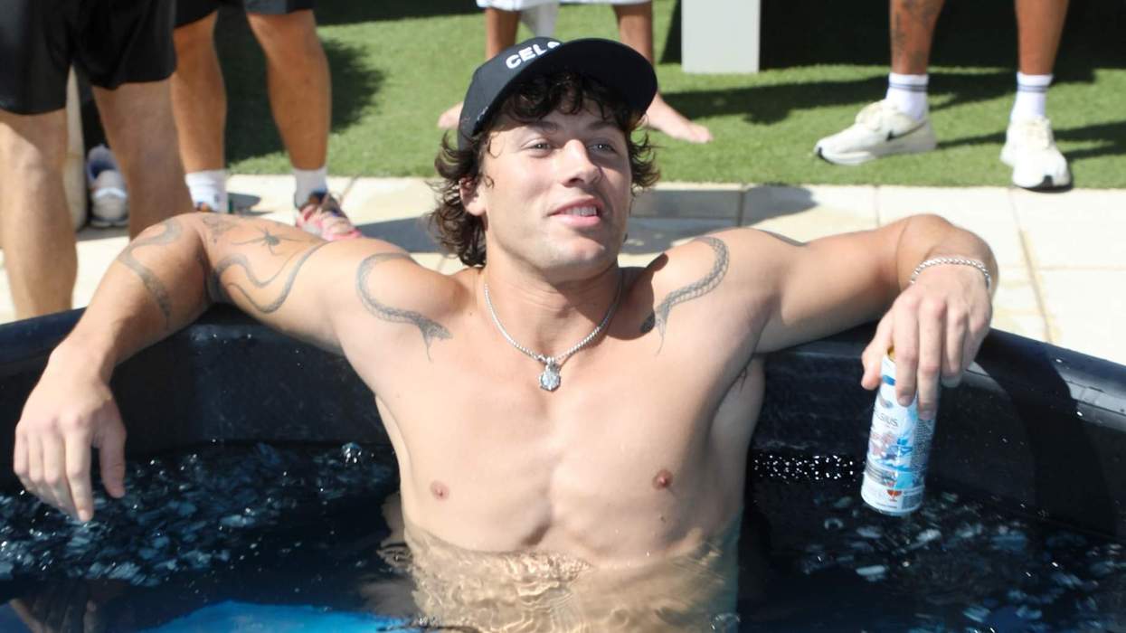 Rob Rausch attends the CELSIUS Spritz Vibe Workout.