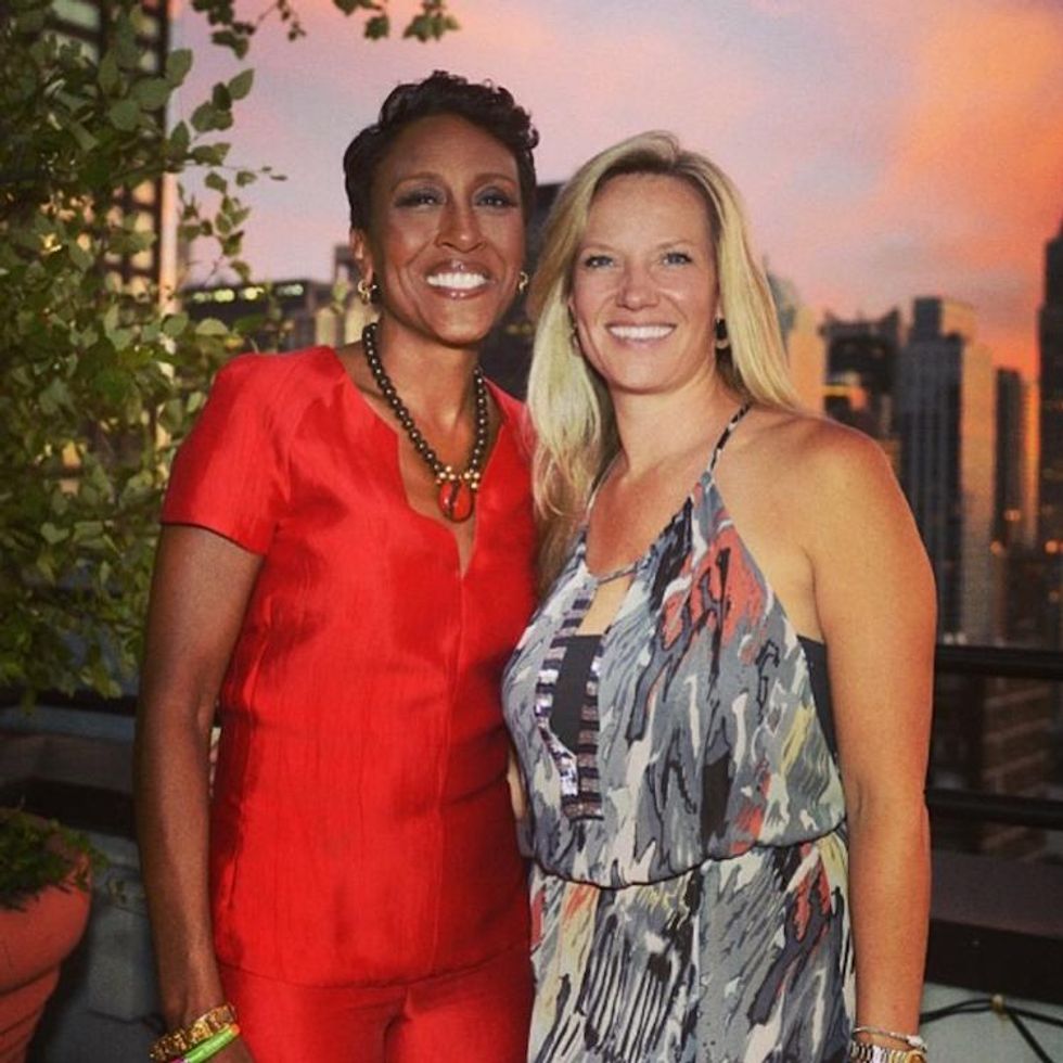 Robin Roberts & Amber Laign