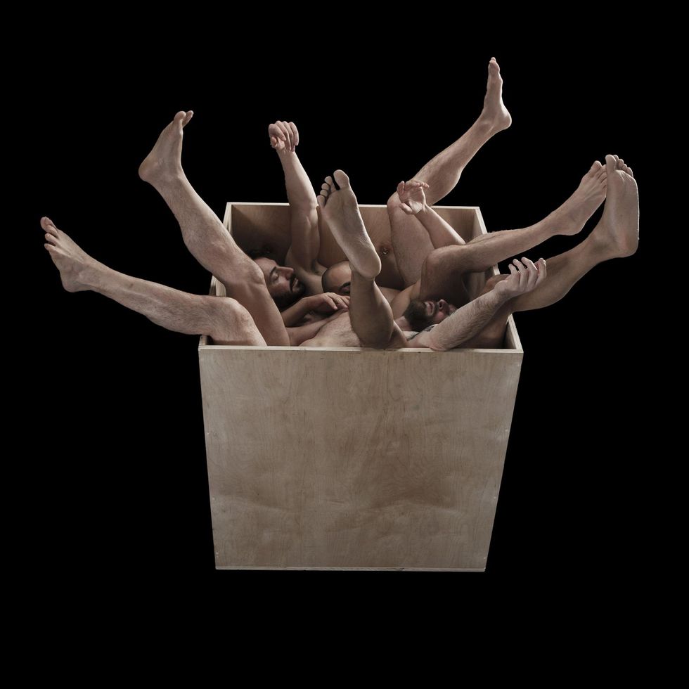 Ron Amato's Sensual Book of Male Nudes, 'The Box'