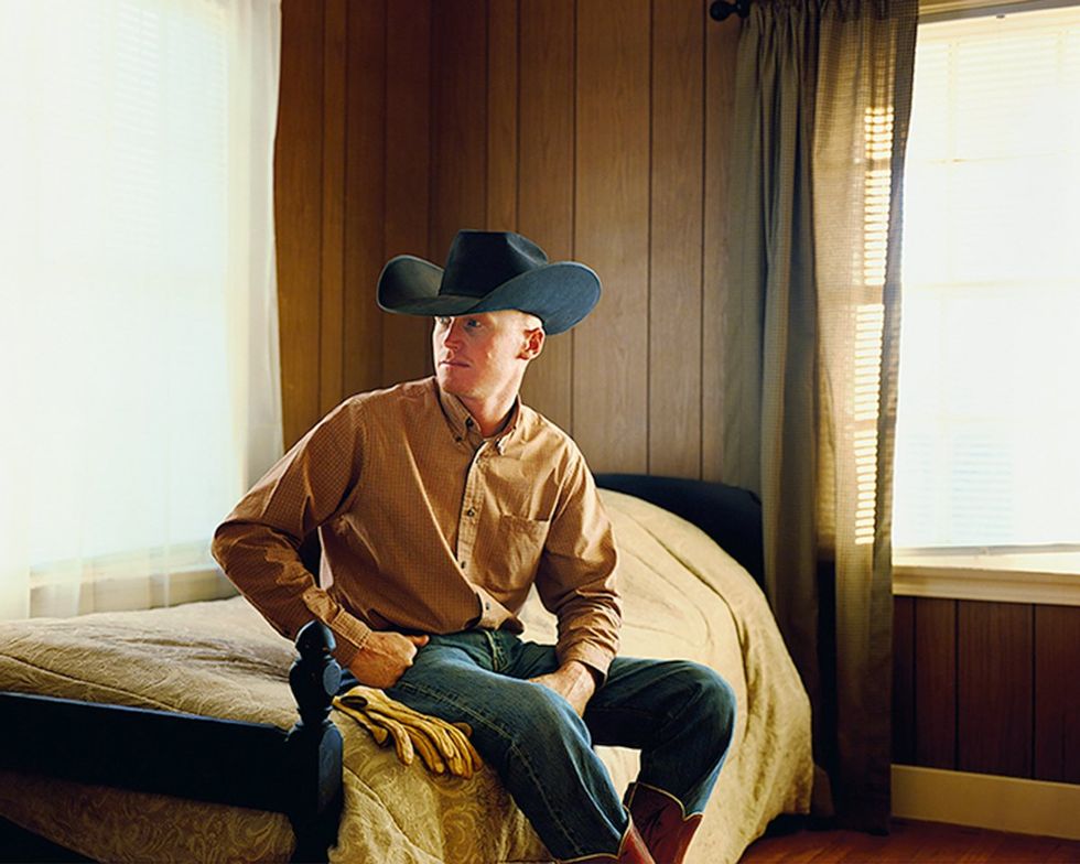 Ron Redford, Cowboy, Benjamin, Texas \u00a9 Jane Hilton