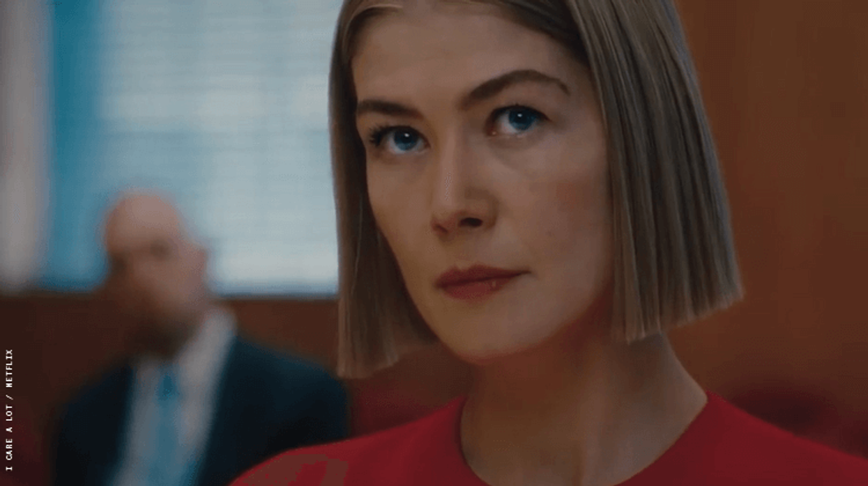 Rosamund Pike in I Care A Lot