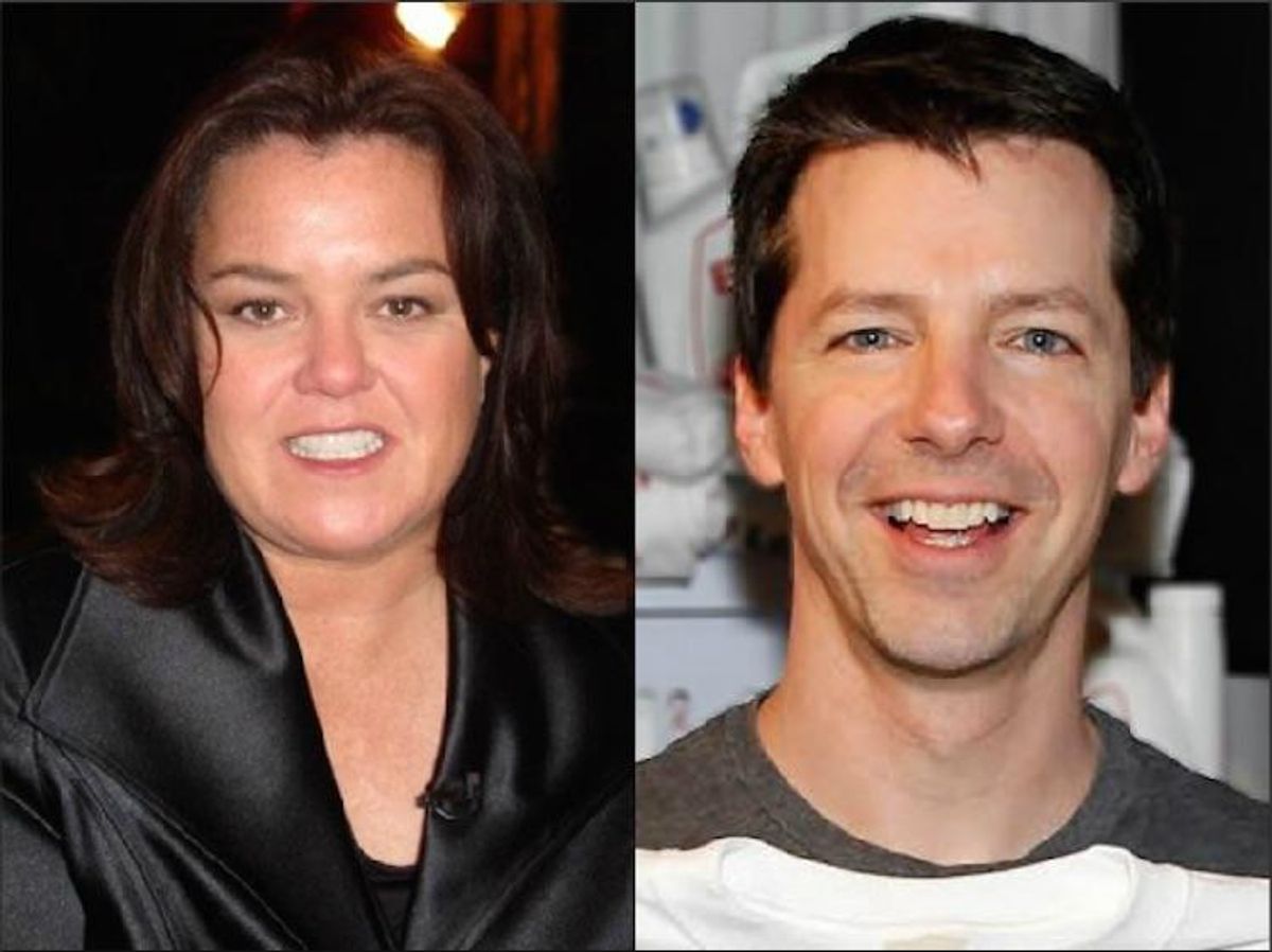 Rosie O'Donnell and Sean Hayes