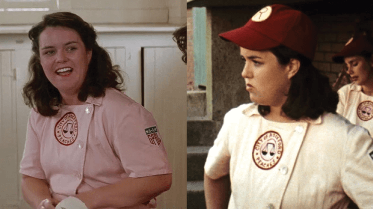 Rosie O'Donnell in A League of Their Own