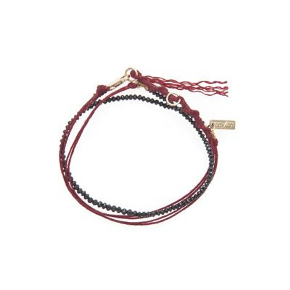 Ruby Kobo Black Diamond Wrap Bracelet