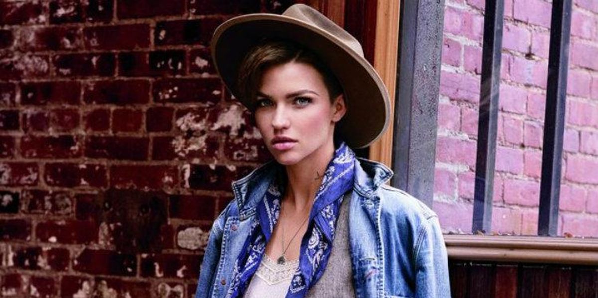 Ruby Rose Men's Collection Ruby Rose is the New Face of Denim & Supply Ralph Lauren | Out.com
