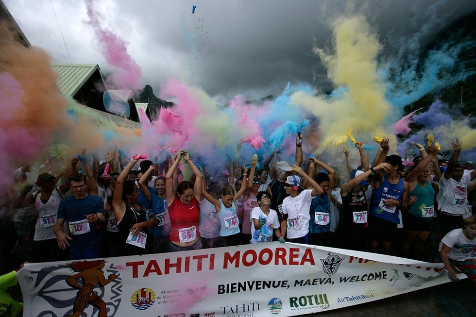 Running a marathon in paradise? Only in French Polynesia