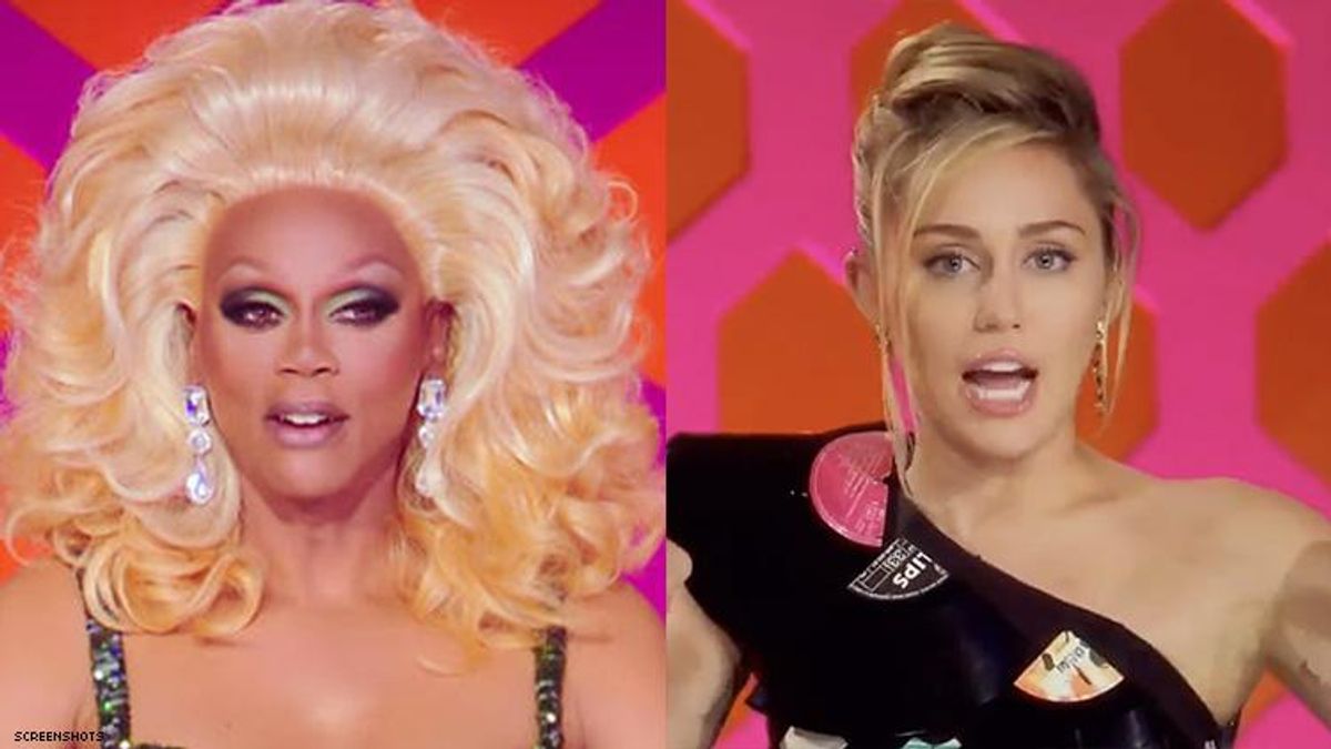 rupaul and miley song