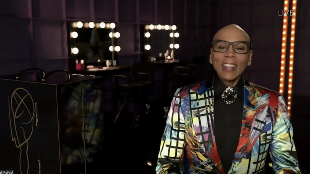 RuPaul at the 2020 Emmys