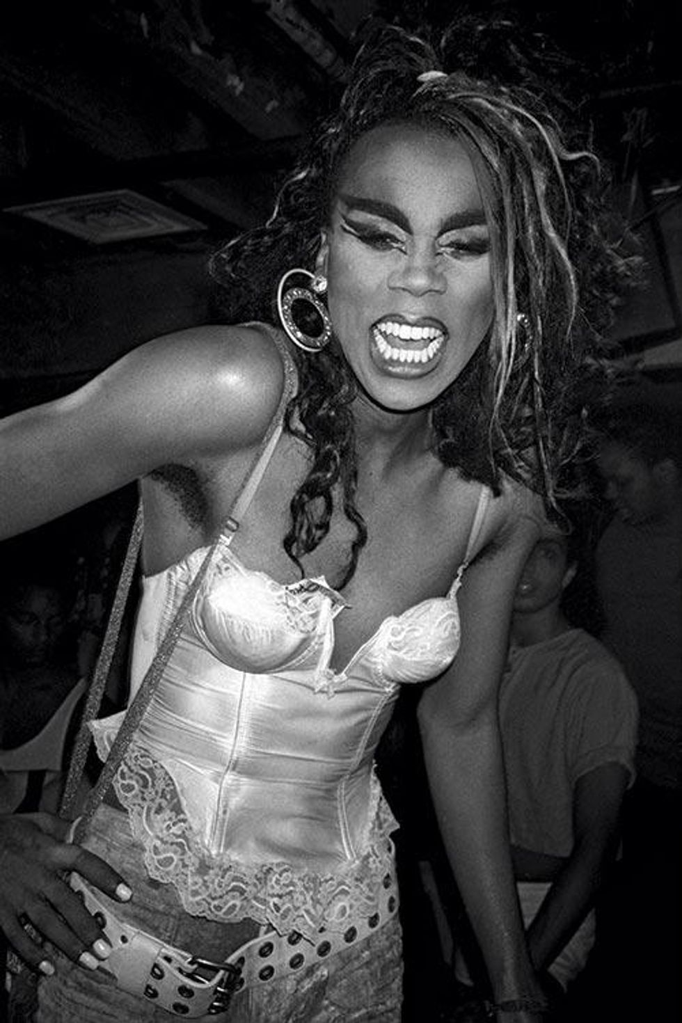 RuPaul at the “Celebrity Club” party at Manhattan's Tunnel, July 27, 1988