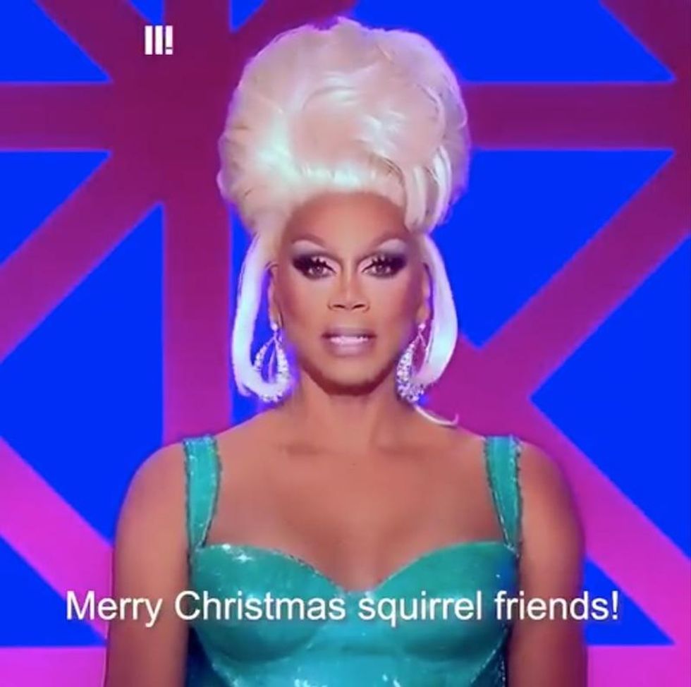 RuPaul in Drag Race U.K. series 3 look