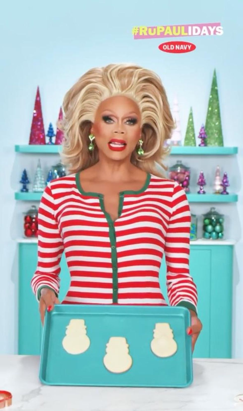 RuPaul in Old Navy RuPauliday Episode 2
