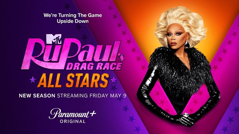RuPaul in the official poster for \u200bRuPaul's Drag Race All Stars 10\u200b