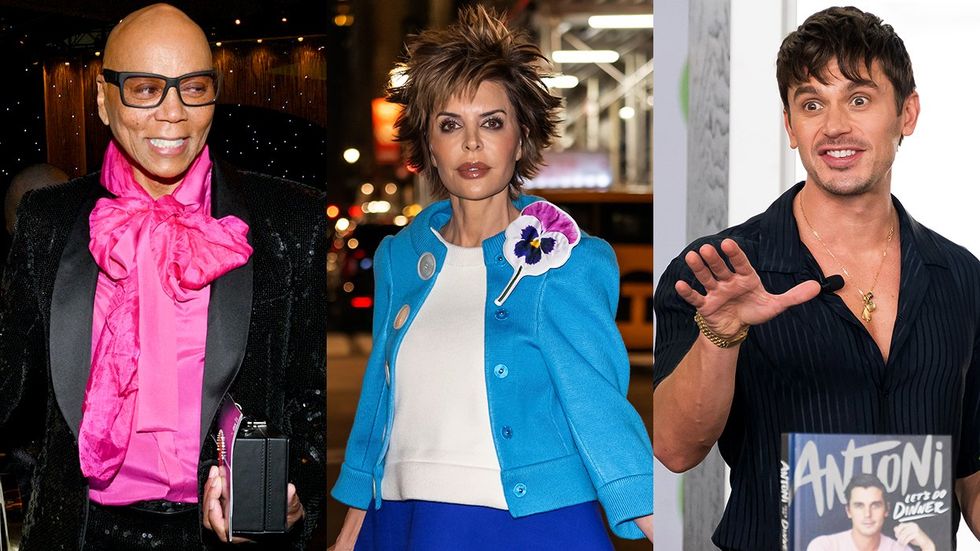 RuPaul, Lisa Rinna, Antoni Porowski