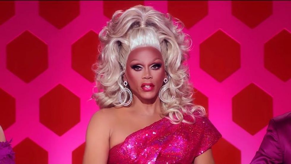 RuPaul makeup in I'm that Bitch episode