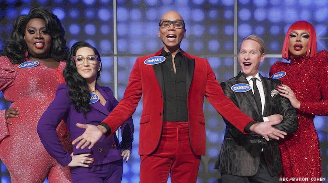 RuPaul on Celebrity Family Feud