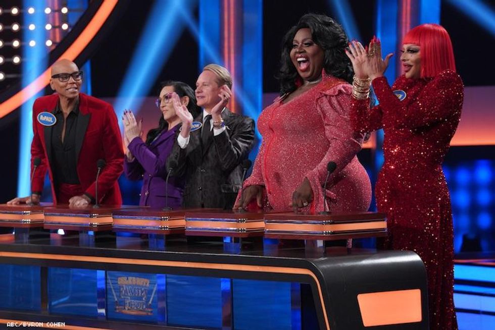 RuPaul on Celebrity Family Feud
