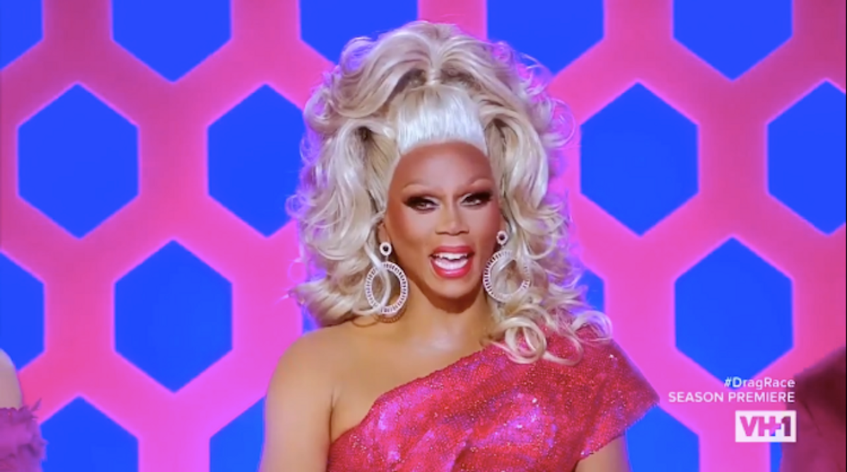 RuPaul on the season 12 premiere episode of Drag Race.