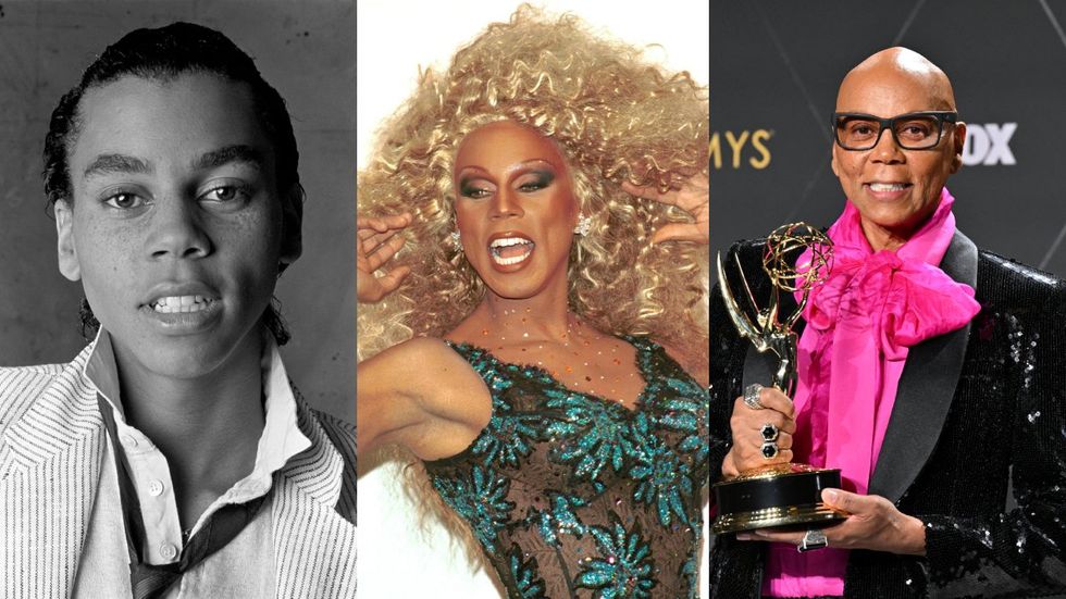 RuPaul over the years