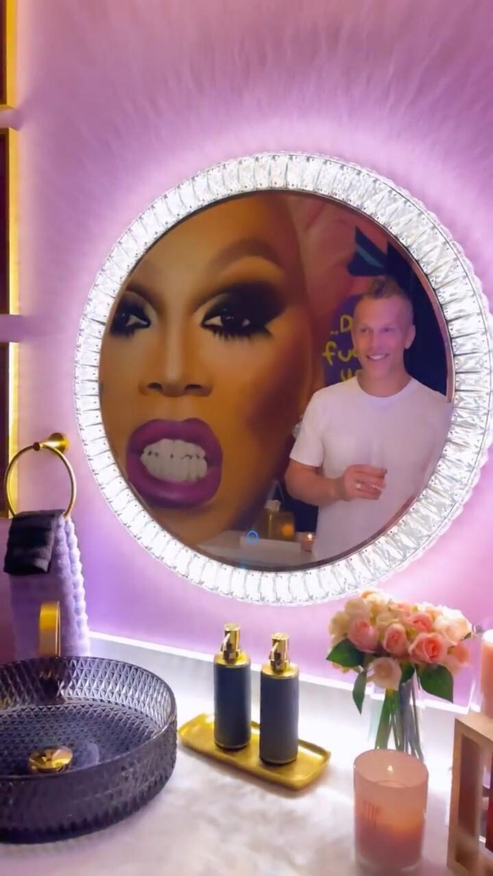 RuPaul's Drag Race bathroom