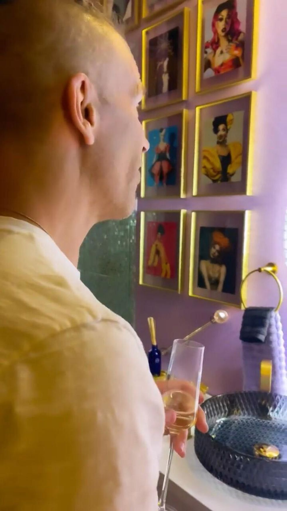 RuPaul's Drag Race bathroom