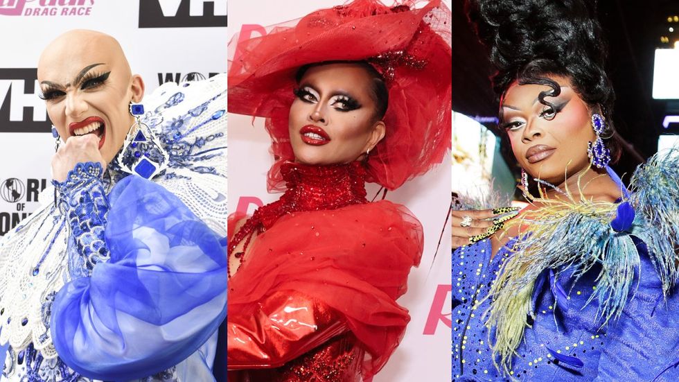 ​RuPaul's Drag Race winners Sasha Velour; Sasha Colby; Onya Nurve