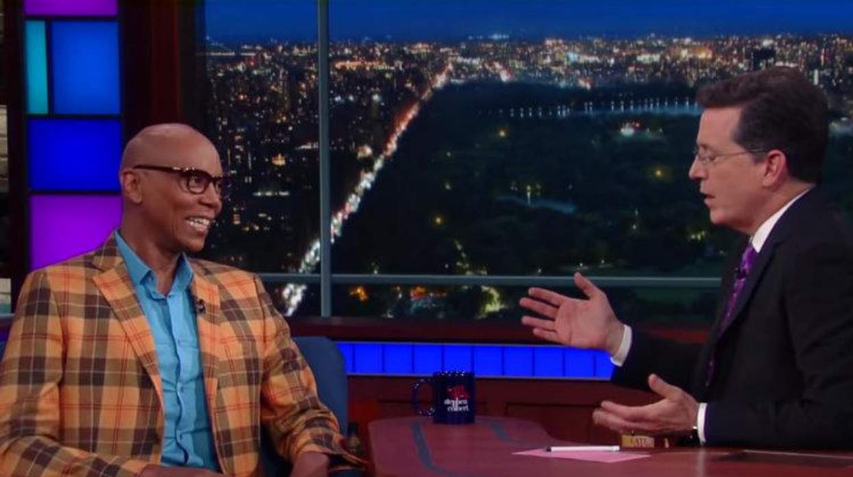 RuPaul, Stephen Colbert