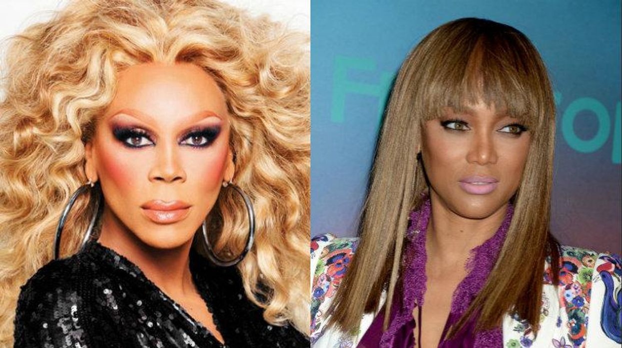 RuPaul, Tyra Banks, RuPaul's Drag Race, America's Next Top Model, VH1