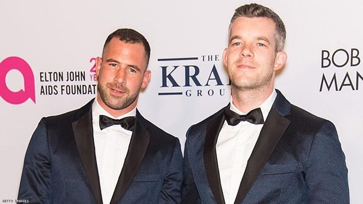Russell Tovey and His Ex-Fiancé Steve Brockman