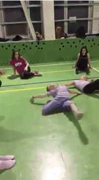 russian kids voguing