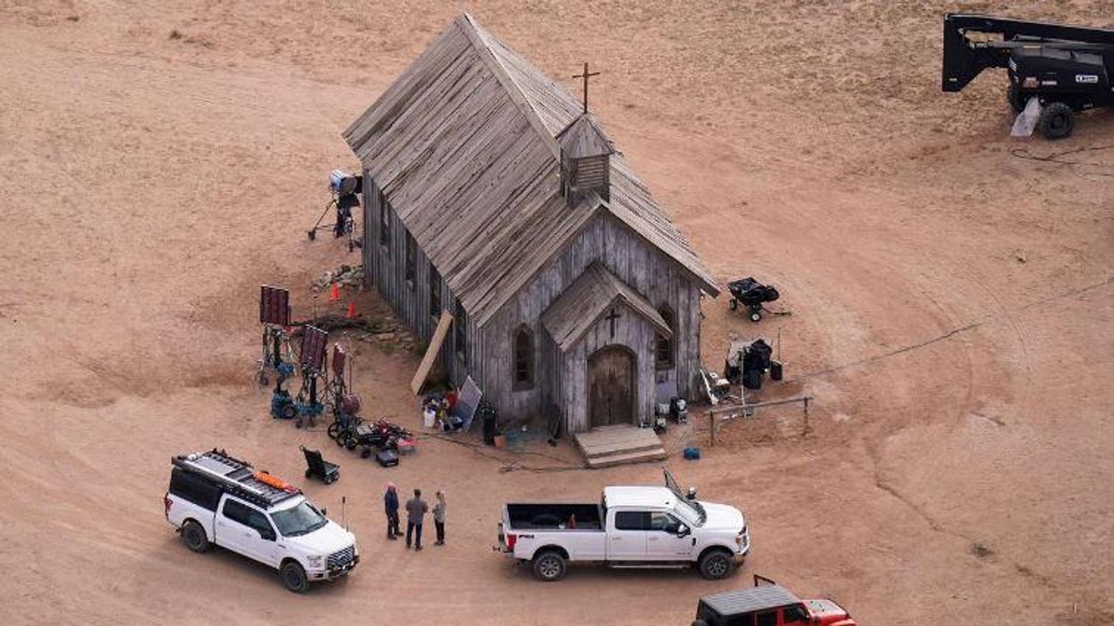Rust movie set