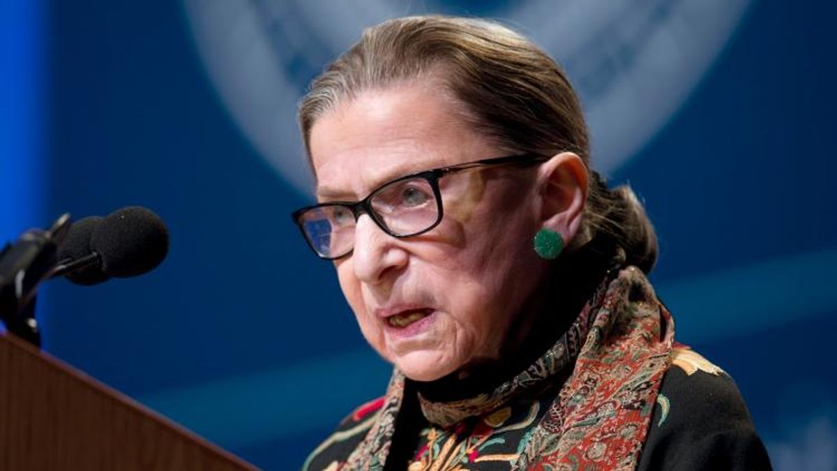 Ruth Bader Ginsburg Hospitalized After a Fall at Her Office