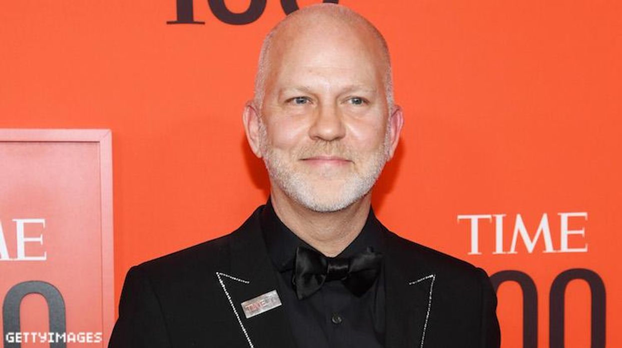 Ryan Murphy on a red carpet.