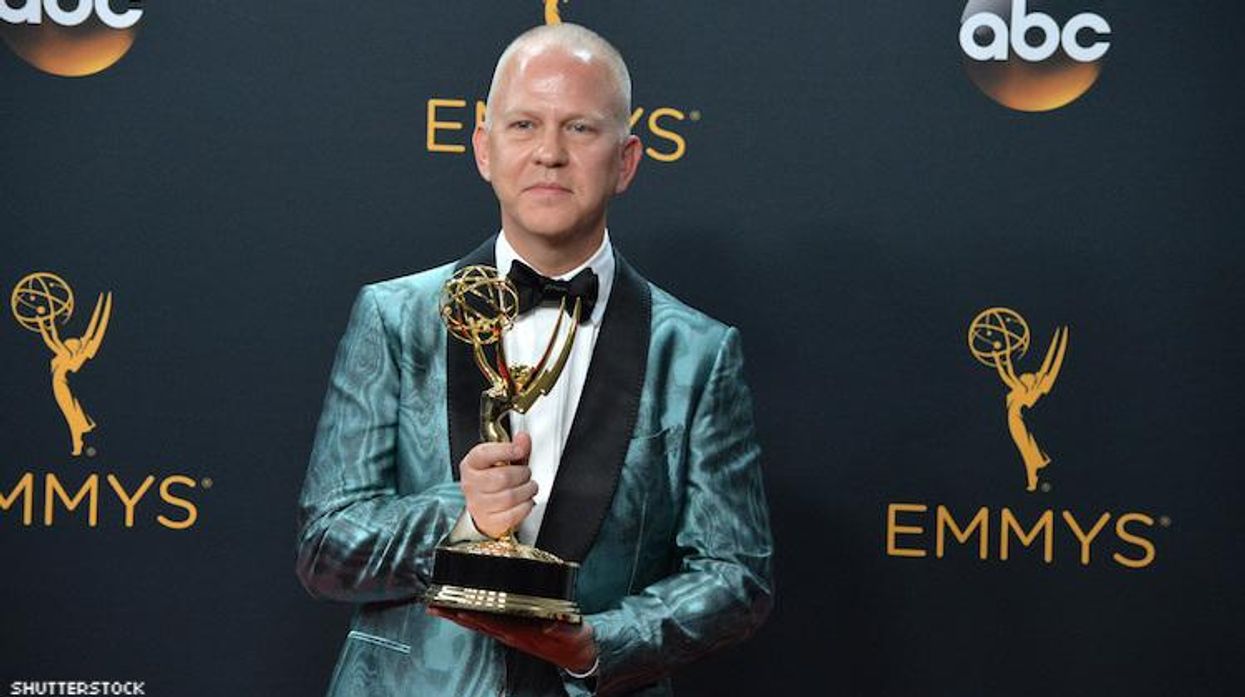 Ryan Murphy on Emmys red carpet.