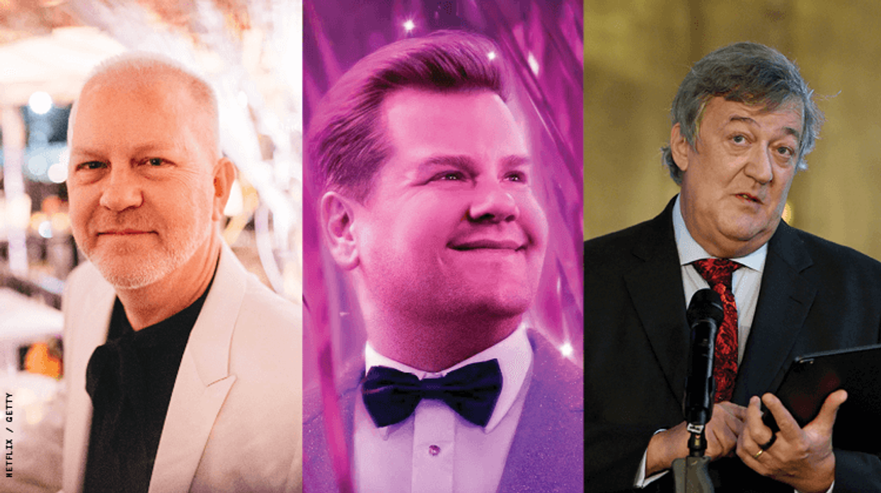 Ryan Murphy, Stephen Fry, and James Corden