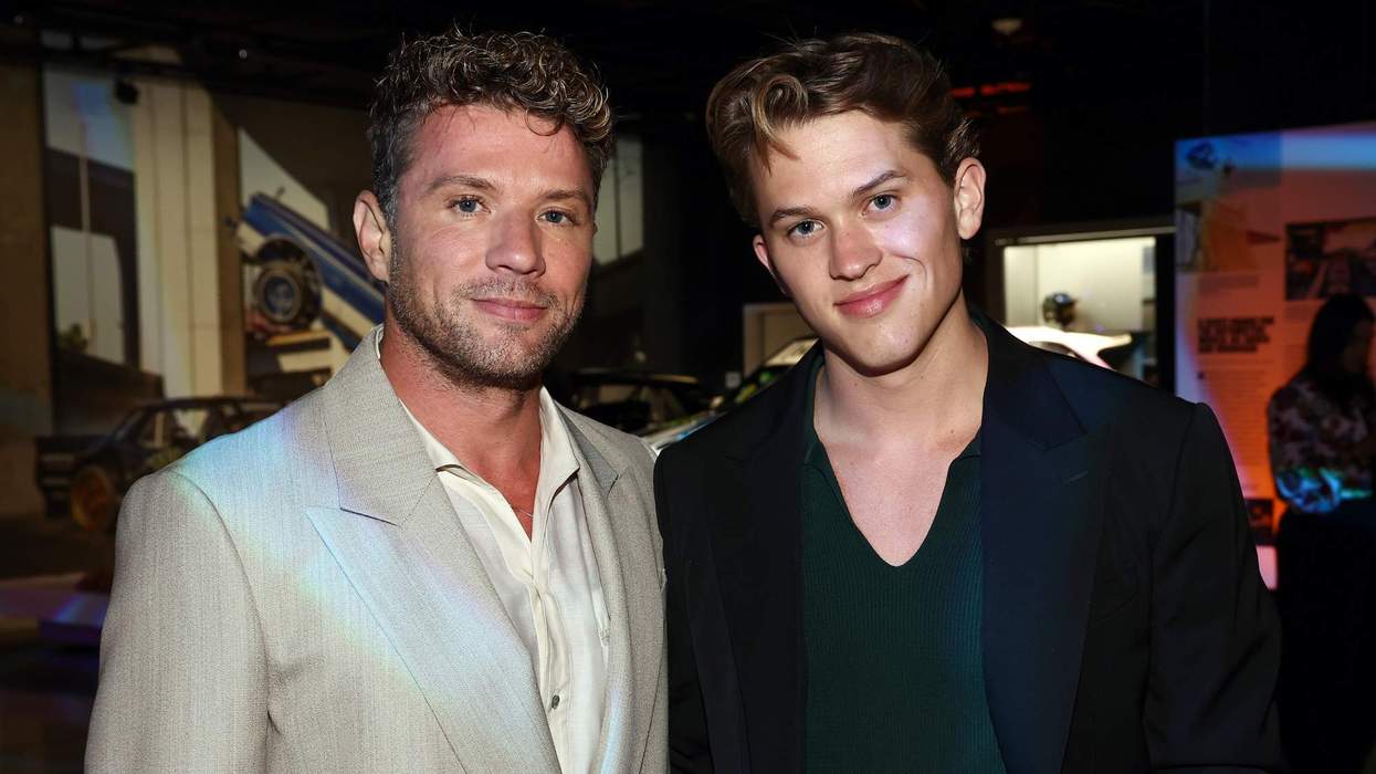 Ryan Phillippe and Deacon Phillippe attend Prime Video's "Motorheads" Red Carpet.