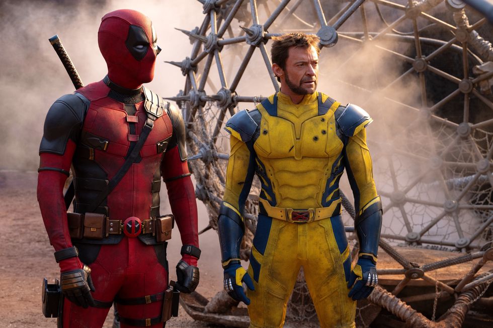 Ryan Reynolds as Deadpool and Hugh Jackman as Wolverine in 'Deadpool & Wolverine'