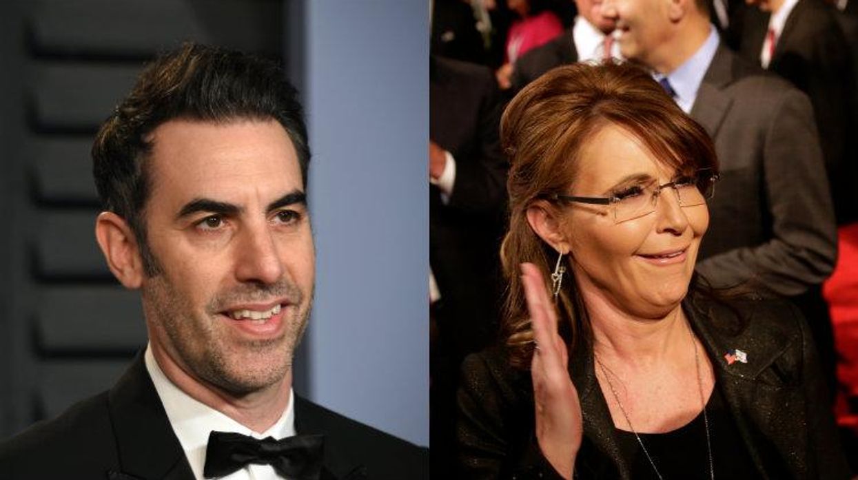 Sacha Baron Cohen, Sarah Palin, Who Is America?, Showtime, CBS