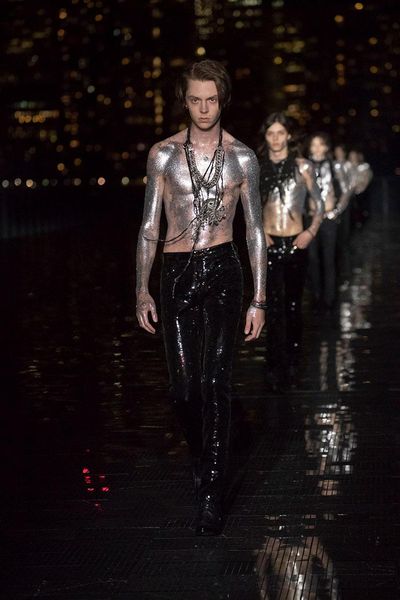 Watch the Spring 2019 Saint Laurent Menswear Show—It's Everything