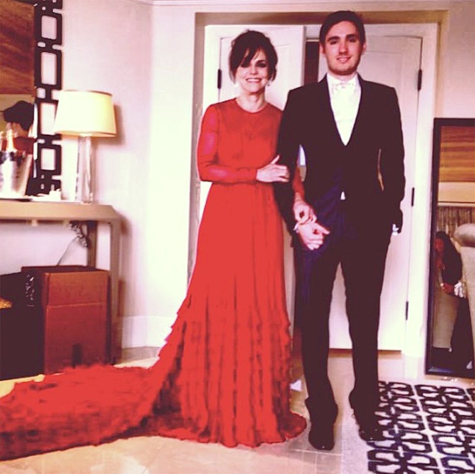 Sally Field and son