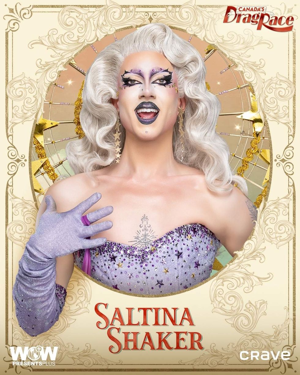 Saltina Shaker on \u200bCanada\u2019s Drag Race\u200b season 6