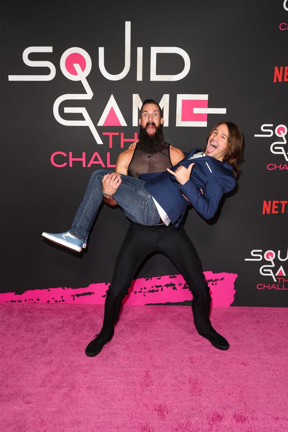 Sam and Phill from Squid Game: The Challenge