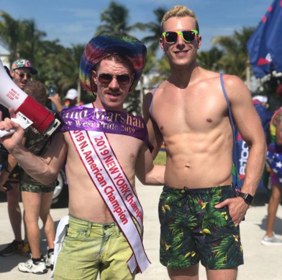 Sam Benedict and Taylor Shubert