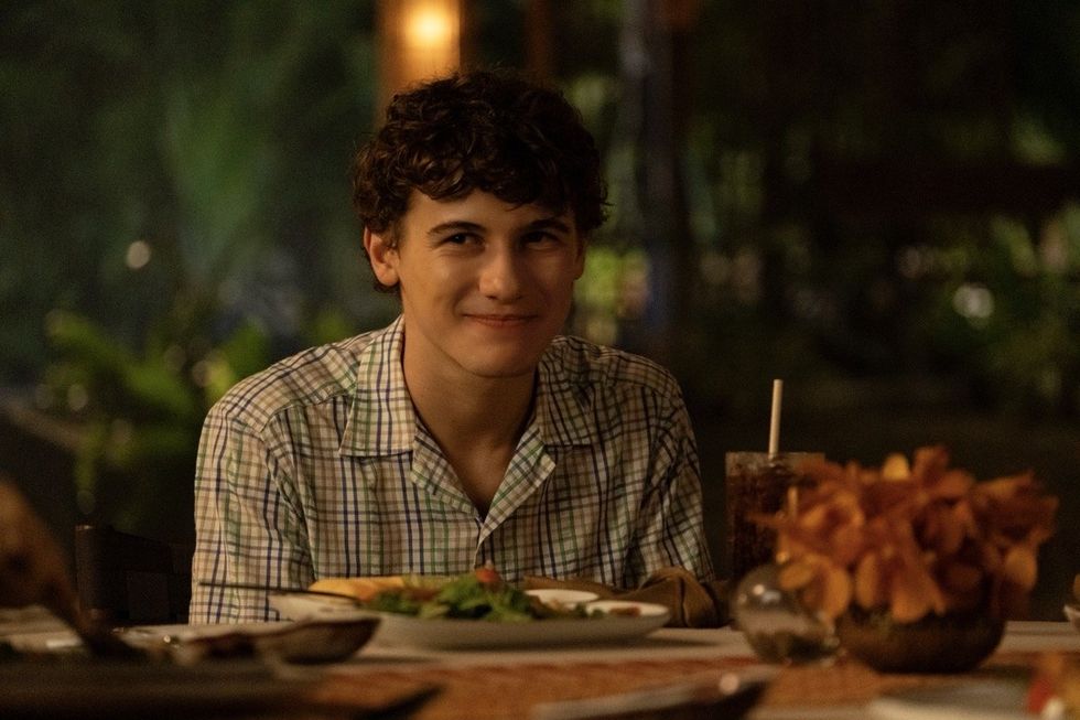 Sam Nivola on The White Lotus season 3