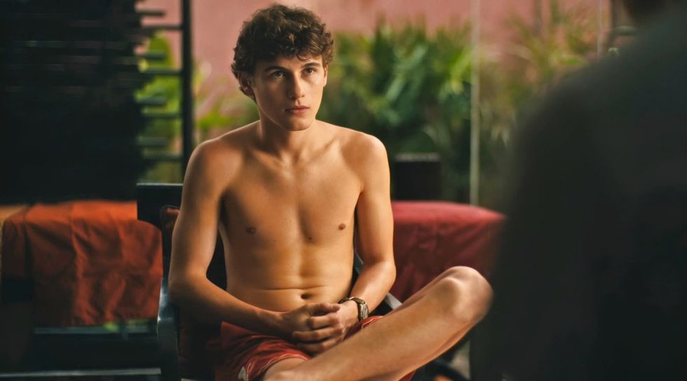 Sam Nivola on \u200bThe White Lotus\u200b season 3.