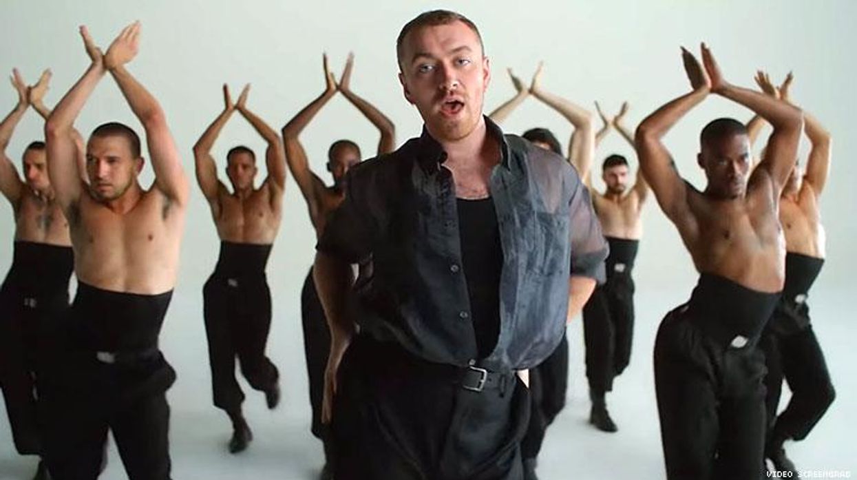 sam smith dancing