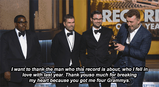 Sam Smith Grammys 2015