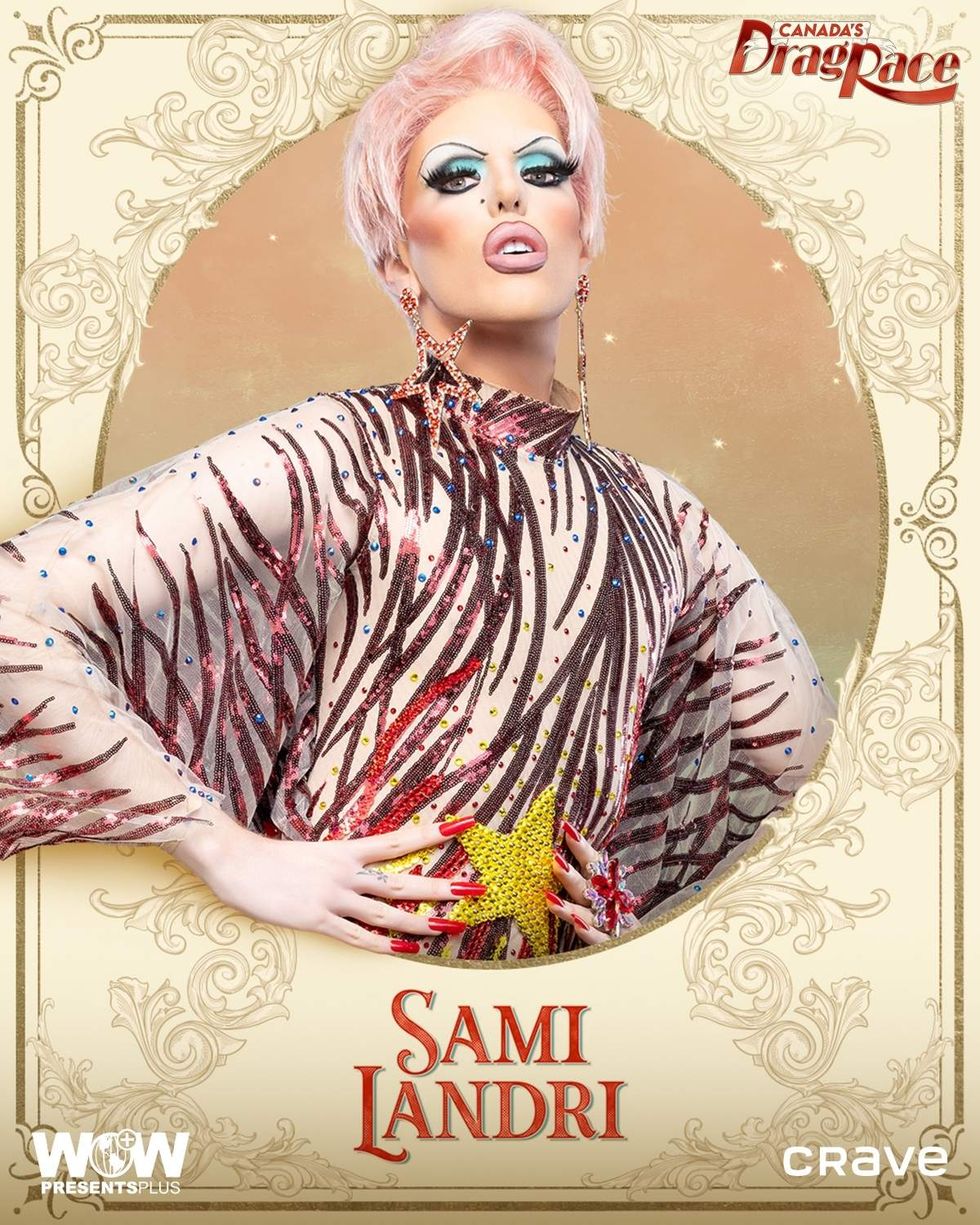 Sami Landri on \u200bCanada\u2019s Drag Race\u200b season 6