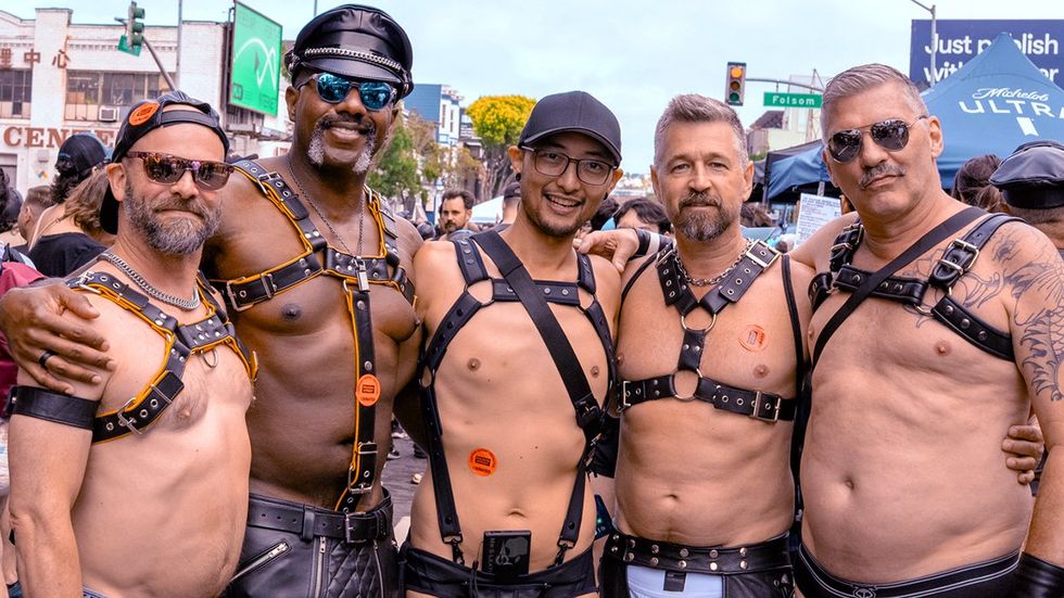 San Francisco Folsom Street leather kink festival Dore Up Your Alley 2025 photo gallery provided by Chantis Parks Photography