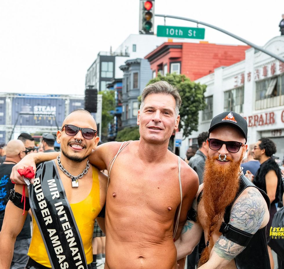 San Francisco Folsom Street leather kink festival Dore Up Your Alley 2025 photo gallery provided by Chantis Parks Photography